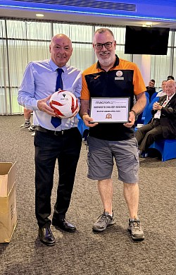 Harworth Colliery Res Respect award